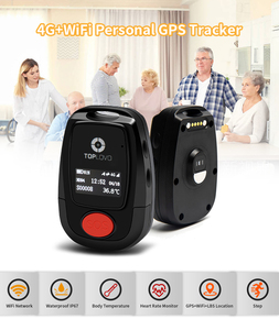 เครื่องบันทึกการสอดแนมขนาดเล็กตัวติดตาม GPS พร้อมปุ่มฉุกเฉิน SOS สำหรับเด็กสูงอายุ4G - Product Image 4