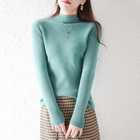 Pull col roulé laine cachemire pull femmes couleur unie décontracté à manches longues lâche couverture Base femmes automne/hiver 2022