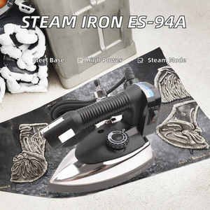 Plancha Eléctrica de Vapor Industrial de Acero Inoxidable <span class=keywords><strong>SILVER</strong></span> <span class=keywords><strong>STAR</strong></span> ES-94A para Uso Doméstico y Hotelero - Product Image 2