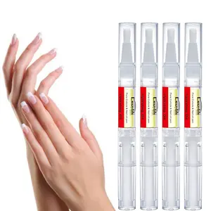 Cuticle and Nail Oil Pen[3ml*4pcs] for Nourish, Moisturize and Revitalize Cracked and Rigid Cuticles with Natural ingredients