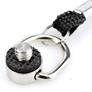 Sangle de caméra professionnelle en nylon avec mousqueton et support à vis 1/4 pouce pour accessoire de photographie DSLR - Product Image 5