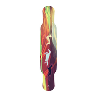 Planche de longboard de danse personnalisée KOSTON haut de gamme en fibre de carbone, bambou et érable canadien