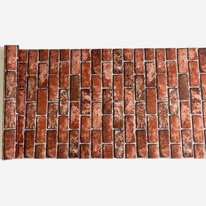 จําลอง 3D <span class=keywords><strong>อิฐ</strong></span>วอลล์เปเปอร์ห้องนั่งเล่นร้านอาหารชาบ้าน<span class=keywords><strong>ร้าน</strong></span><span class=keywords><strong>ตัดผม</strong></span>,ทีวีพื้นหลังตกแต่งผนังวอลล์เปเปอร์ - Product Image 4