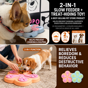 Jouet distributeur de nourriture pour animaux avec ventouse, <span class=keywords><strong>puzzle</strong></span> durable en silicone pour dissimuler les friandises, pour chiens et chats, soulagement de l'anxiété - Product Image 2