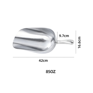 Pala de aluminio para hielo, accesorio de barra, ideal para harina, dulces, cereales, bodas, fiestas, herramienta de cocina - Product Image 6