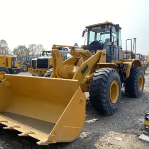 Caterpillar qualidade CAT966H com peças originais CAT 966H carregadeiras de rodas grandes usadas máquinas de construção usadas