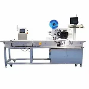 online packing machine automatic belt conveyor weight check weigher with printer