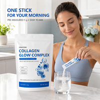Poudre de Collagène L-Glutathion Sans Sucre en Sachet Individuel, Résistante à l'Humidité, pour un Teint Éclatant et un Mode de Vie Actif (OEM/ODM)