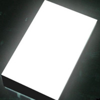 Fabricant chinois de plaques de guidage de lumière LED rétroéclairées personnalisées, modèle réfléchissant blanc, lumière haute luminosité, petite taille