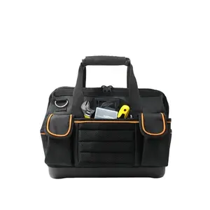 Hoge Kwaliteit Heavy Duty Versterkte 1680D Polyester Tool Bag Voor Loodgieters