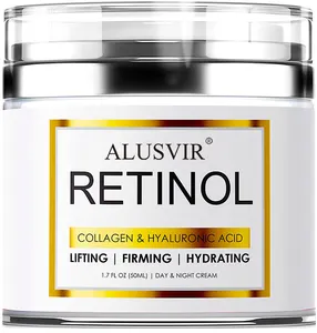 Cosmetica Private Label Retinol Gezichtscrème Creme Visage Ance Donkere Vlek Verwijdering Vitamine Een Natuurlijke Gezichtscrème