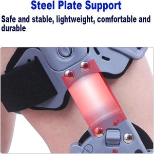 Ortesis inmovilizadora de rodilla ortopédica articulada con control de RPO para roturas, artritis y recuperación postoperatoria - Product Image 4