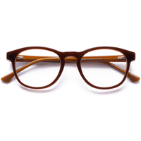 Elan Optical RD26105 Meilleure Vente Monture de Lunettes Rétro Rondes Unisexe en Acétate Écologique Sans Peinture