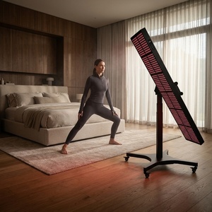 Sunglor OEM ODM Panneau de thérapie par <span class=keywords><strong>lumière</strong></span> rouge LED infrarouge à 5 longueurs d'onde pour le visage avec prise américaine - Product Image 6