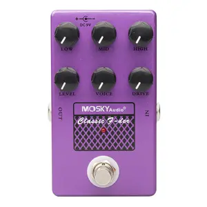 高档紫色经典音箱仿真吉他效果踏板
