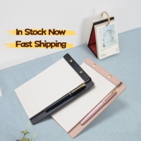 Funda Personalizable para Cuaderno de Cuero PU con Soporte Magnético para Bolígrafo, Bloc de Notas A5, Organizador de Diario de Negocios