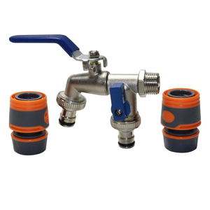 Ensemble de raccords rapides pour <span class=keywords><strong>tuyau</strong></span> d'<span class=keywords><strong>arrosage</strong></span> de jardin, trois pièces, accessoires d'irrigation goutte à goutte, kit de robinet d'<span class=keywords><strong>arrosage</strong></span> - Product Image 3