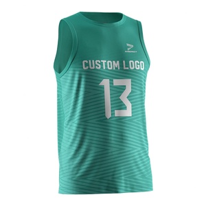 Maillot de volley-ball pour hommes, impression OEM ODM, séchage rapide, entraînement, uniformes, design personnalisé sublimé, maillot de volley-ball pour hommes - Product Image 3