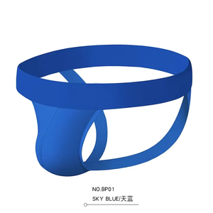 Новинка, мужские сексуальные нейлоновые дышащие спортивные трусы-ремешки, эротические трусы для секса для геев, нижнее белье - Product Image 3