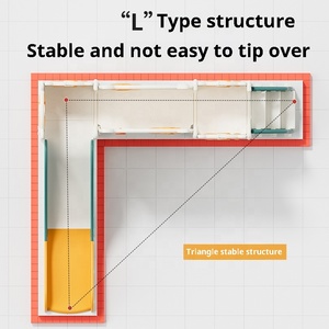 Set Scivolo Multifunzionale per Bambini Boke con Canestro da Basket e Area di Arrampicata in Materiale PE - Product Image 6