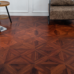 Parquet en bois de palissandre noir multicouche T&G, anti-mites, imperméable, certifié CE, finition mate, grade AB, 12mm 14mm, pour rangements et placards - Product Image 1