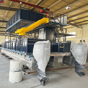 11M YAMANE Ponton Maison Bateau Aluminium Eau Maison Hôtel Verre Maison Lifestyle Ponton Bateau eau <span class=keywords><strong>taxi</strong></span> bateau - Product Image 5