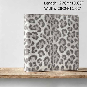 Album Fotografico Personalizzato in Pelle con Stampa Leopardata Yihe, Regalo per Neonati, Scrapbook per Genitori, <span class=keywords><strong>Libro</strong></span> dei Ricordi d'Infanzia - Product Image 3