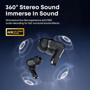 Auricolari Wireless <span class=keywords><strong>Stereo</strong></span> di Alta Qualità con Cancellazione del Rumore ANC 6.0, Cuffie TWS per <span class=keywords><strong>Gaming</strong></span>, Auricolari Bluetooth - Product Image 6