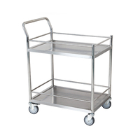 Chariot de cuisson en acier inoxydable de qualité 304 avec plateau amovible pour boulangerie, hôtel, cuisine, équipement de cuisson, rangement en maille métallique