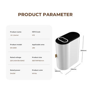 Purificador de Aire Inteligente para el Hogar de 230m³/h CADR con UV y Medición de PM2.5, <span class=keywords><strong>Filtro</strong></span> H13, Purificador de Aire HEPA Portátil para Oficina y Hogar - Product Image 2