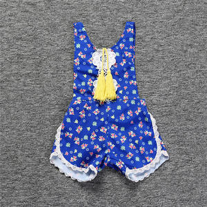 Yaz kolsuz bebek tulum yenidoğan giyim 0-3 yıl kız pamuk bebek tulumu yeni doğan tulum ucuz bebek kız giysileri Romper - Product Image 5