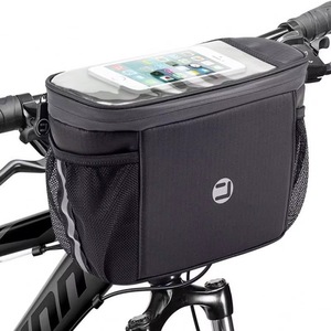 Échantillon gratuit – Sacoche de guidon de vélo de route et VTT, réfléchissante, étanche, capacité 2,2 L, pour le haut du guidon - Product Image 1