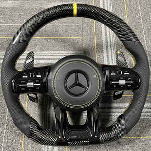 Volant en cuir et fibre de carbone pour toute la gamme Mercedes-Benz, livraison transfrontalière disponible, Mercedes-Benz - Product Image 3