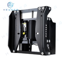 HeySea JP5080 Plat Dongkrak Hidrolik Baru untuk Motor Tempel Kapal, Braket Pengangkat Mesin Kapal, Setback 8 Inci, Lift 5 Inci untuk Penggunaan Kelautan