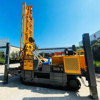 Machine de forage de puits d'eau profonds hydraulique haute performance 600m 700m à vendre