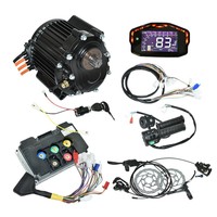 Kit de conversion de moteur central 72V 2000W 3000W 4000W 5000W 7500W 9000W pour moto électrique et vélo électrique