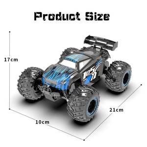 รถบังคับวิทยุ SJY-Q105 ขนาด 1:18 รุ่น Bigfoot สำหรับวิ่งออฟโรด 2.4G ความเร็ว 15 กม./ชม. รถของเล่นบังคับวิทยุแบบดริฟท์ รถแข่ง 260 มอเตอร์แบบแปรงถ่าน สำหรับทุกสภาพพื้นผิว - Product Image 6