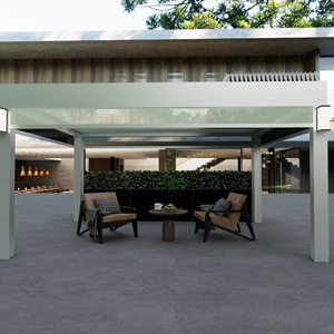 Pérgola de panel <span class=keywords><strong>solar</strong></span> para patio trasero SUNC, pérgola <span class=keywords><strong>fotovoltaica</strong></span> con apertura eléctrica <span class=keywords><strong>solar</strong></span>, techo de lumbrera, pérgola de aluminio - Product Image 1