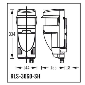 Controladores Industriales Profesionales RLS-3060-L, Innovador Escáner Láser Plateado REDSCAN-HESA, Escáner Láser RIVELATORE LASER SCAN 30 M SU en Stock - Product Image 4