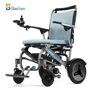 <span class=keywords><strong>Fauteuil</strong></span> <span class=keywords><strong>roulant</strong></span> électrique intelligent pliable ultra-léger en alliage d'aluminium <span class=keywords><strong>tout</strong></span>-<span class=keywords><strong>terrain</strong></span> Baichen, en promotion, pour personnes à mobilité réduite - Product Image 1