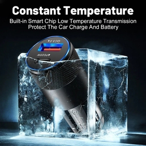 <span class=keywords><strong>Caricabatterie</strong></span> Portatile per Telefono 38W, 2 Porte USB A+C, Caricatore Rapido per Auto Quick Charge 3.0 per iPhone 15 14 13 12 11 - Product Image 4