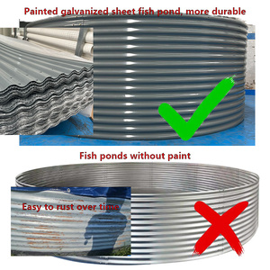 Laghetto <span class=keywords><strong>per</strong></span> Pesci Multifunzionale <span class=keywords><strong>per</strong></span> Giardino e Coltivazione di Ortaggi, Doppio Uso <span class=keywords><strong>per</strong></span> Stoccaggio <span class=keywords><strong>Acqua</strong></span> e Allevamento Pesci in Villa - Product Image 4