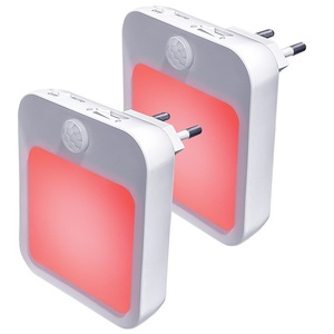 Ready Stock Square Bedside <b>Light</b> for Bedroom Entryway <b>Plug</b> <b>in</b> Motion Sensor Night <b>Light</b> Dimmable LED Sleep Lamp Color Changing - Product Image 1
