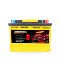 Batería de Arranque Lifepo4 de Alto Rendimiento para Automóvil, 12.8v 3.2v 60ah 80ah, con Función Start-Stop