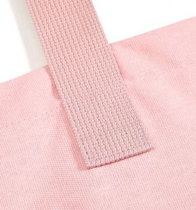 Sacs fourre-tout en toile personnalisés de haute qualité, imprimés sur mesure, vente en gros avec logo et poche zippée - Product Image 5