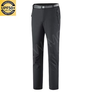 Pantalones de Senderismo Ligeros para Hombre, Transpirables, de Secado Rápido, Impermeables, para Camping, Pesca, Correr, Deportes, Pantalones de Jogging Resistentes al Viento - Product Image 2