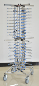 Chariot de ramassage de vaisselle commercial en acier inoxydable, chariot mobile pour assiettes, pour cuisine de restaurant - Product Image 4