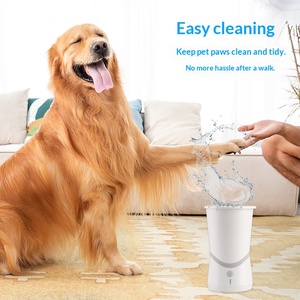 <span class=keywords><strong>Lave</strong></span>-pattes électrique pour chien avec gobelet de nettoyage, adapté aux chats et aux animaux de compagnie, machine à laver les pattes - Product Image 1