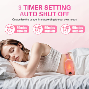 Cinturón Térmico Eléctrico Inalámbrico Portátil con Masajeador Recargable, Nuevo Alivio de Calor para la Cintura para el Dolor Menstrual para Mujeres - Product Image 6