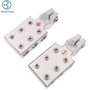 Bornes de batterie à 12 voies, pince <span class=keywords><strong>Vgate</strong></span> 6x1/0 AWG, bornes de batterie pour batterie au lithium ou au plomb-acide AGM - Product Image 1